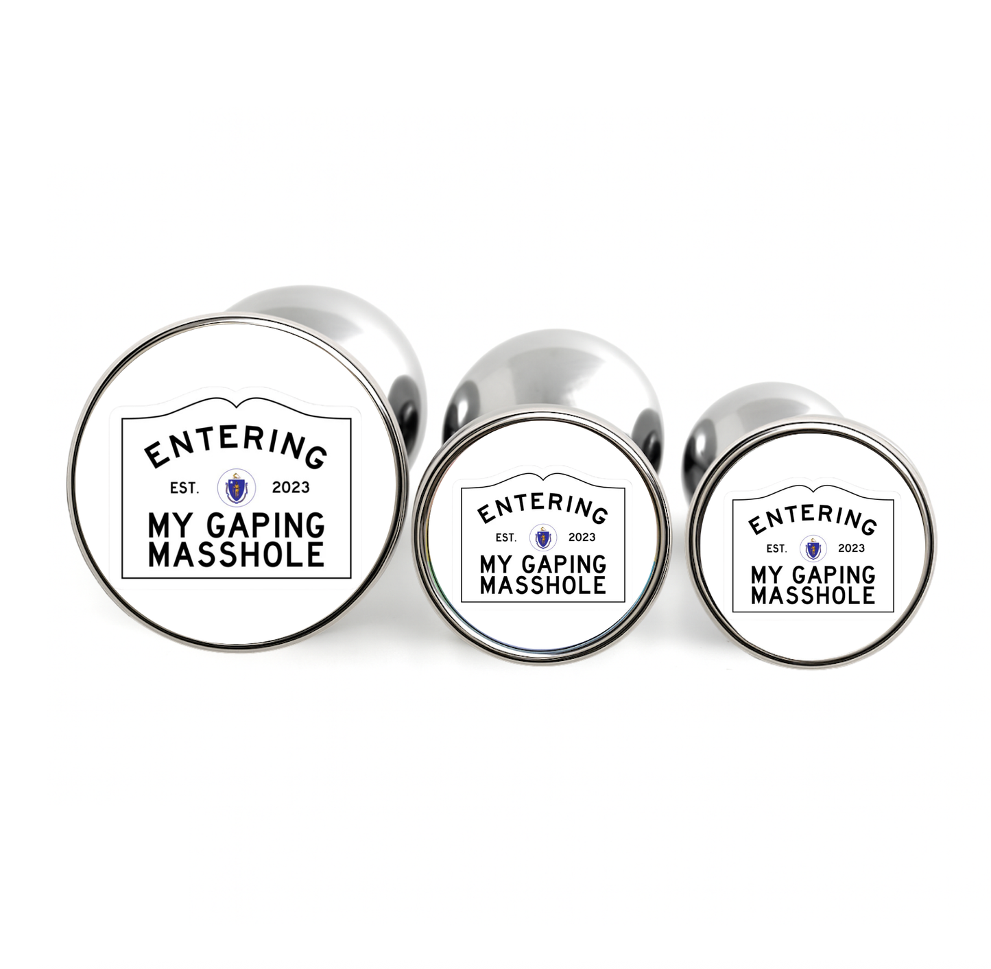 ENTERING "MY GAPING MASSHOLE" Butt Plug